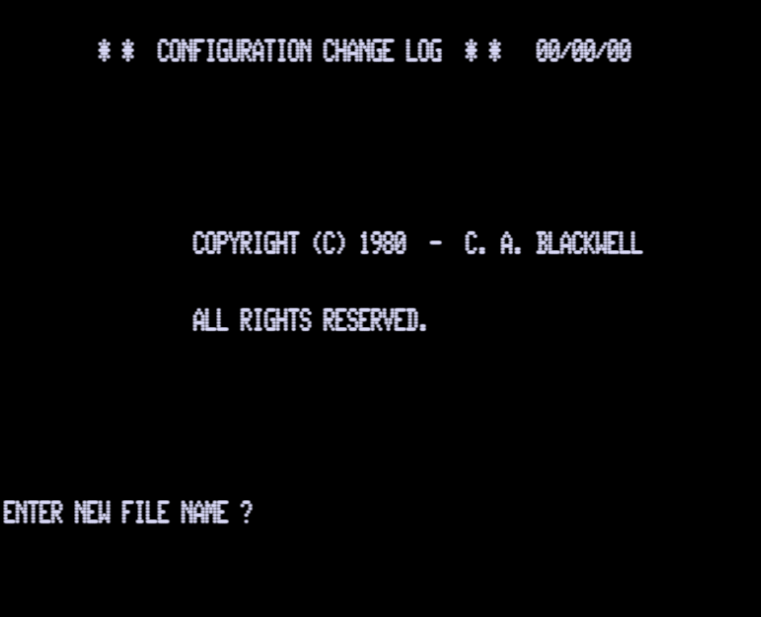 Screen shot